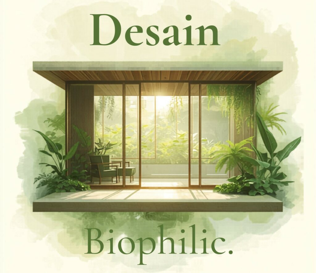 Desain Biophilic Kembali ke Alam