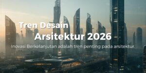 Tren Desain Arsitektur 2026 Inovasi Berkelanjutan, Teknologi AI, dan Gaya Hidup Modern