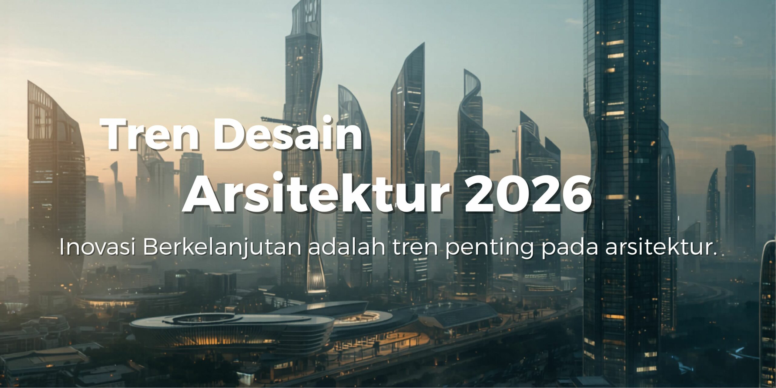 Tren Desain Arsitektur 2026 Inovasi Berkelanjutan, Teknologi AI, dan Gaya Hidup Modern