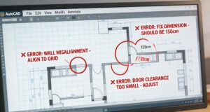 Kesalahan Pemula Saat Belajar AutoCAD
